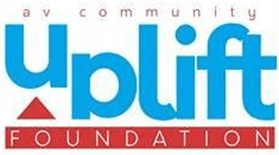 Uplift Foundation community logo with triangle.